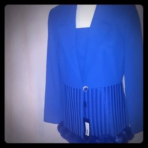 Blue dress suit